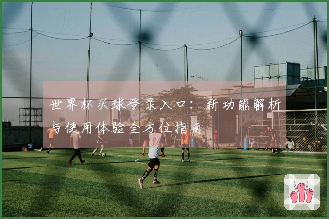世界杯买球登录入口：新功能解析与使用体验全方位指南
